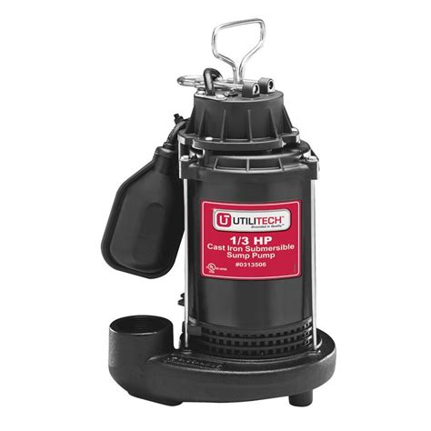 utilitech submersible pump